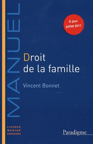 Beispielbild fr Droit de la famille zum Verkauf von Ammareal