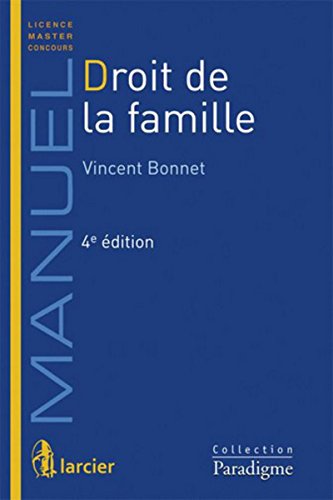 Beispielbild fr Droit de la famille, 4me dition zum Verkauf von Ammareal