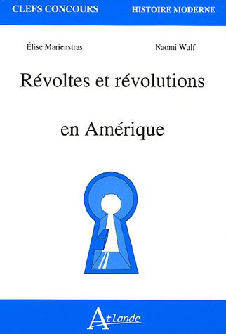Stock image for Rvoltes et rvolutions en Amrique for sale by medimops