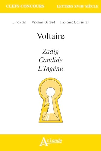 9782350306261: Voltaire, Zadig, Candide, l'ingnu