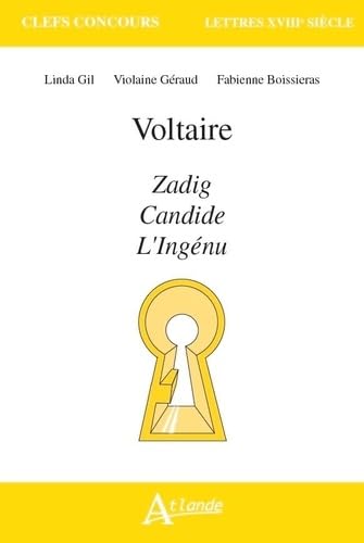 9782350306261: Voltaire, Zadig, Candide, l'ingnu