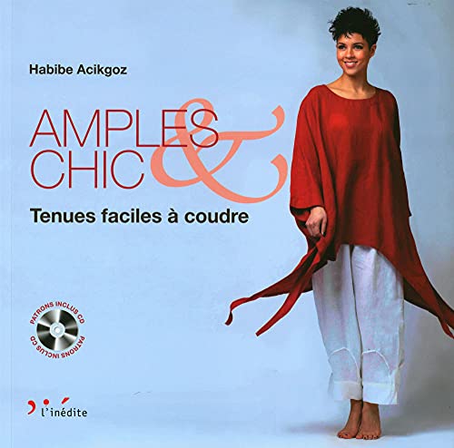 9782350322605: Amples & chic : Tenues faciles  coudre (1Cdrom)