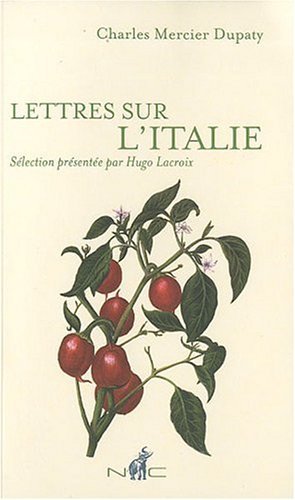 9782350390864: Lettres sur l'Italie