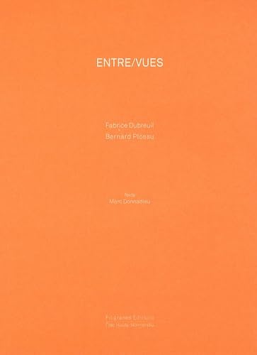 Entre Vues (9782350461519) by PLOSSU Bernard