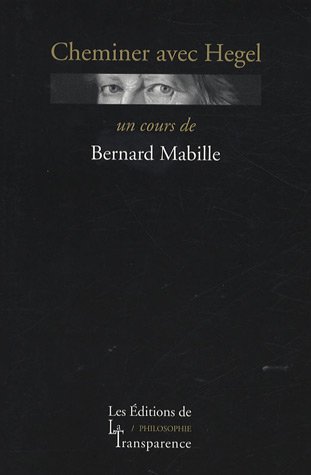 Beispielbild fr Cheminer avec Hegel zum Verkauf von Revaluation Books