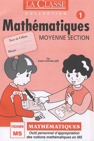 9782350580333: MATHEMATIQUES MOYENNE SECTION (2 cahiers) IO 2021