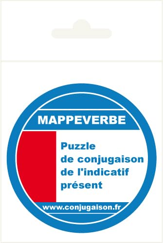 9782350700359: Mappeverbe puzzle de conjugaison de l'indicatif prsent