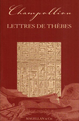 Beispielbild fr Lettres De Thbes zum Verkauf von RECYCLIVRE