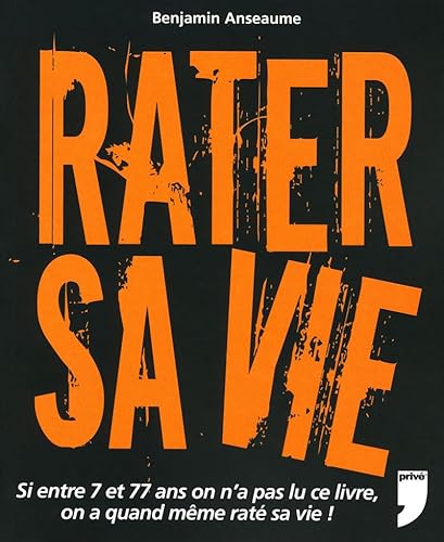 Stock image for Rater sa vie Collectif for sale by LIVREAUTRESORSAS