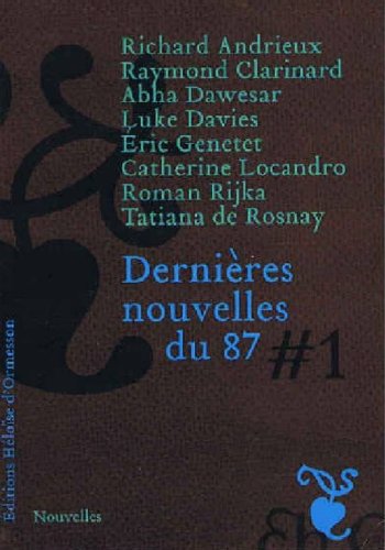 9782350870854: dernieres nouvelles du 87