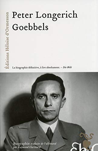 9782350872353: Goebbels