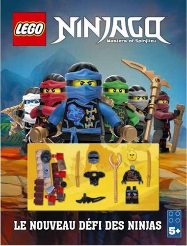 9782351008768: Lego Ninjago Masters of Spinjitzu: Le nouveau dfi des ninjas - Avec une figurine de 26 pices