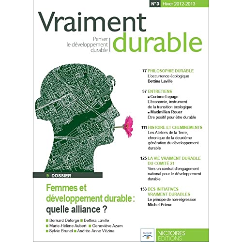 Stock image for Vraiment durable N3. Femmes et dveloppement durable, quelle alliance ? [Broch] Collectif for sale by BIBLIO-NET