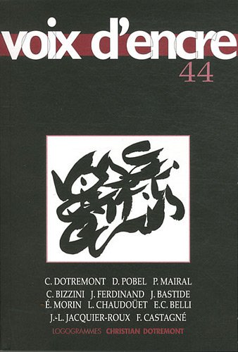 Imagen de archivo de REVUE VOIX D'ENCRE 44 a la venta por Ammareal