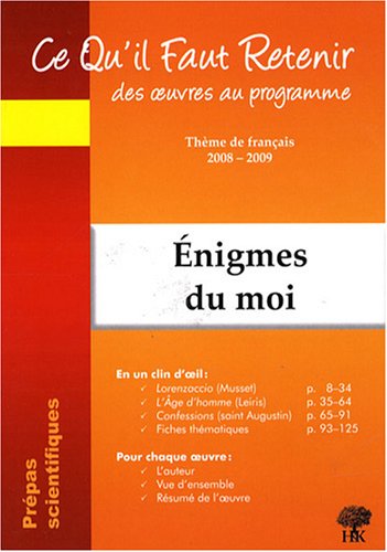 Stock image for nigmes du moi for sale by Chapitre.com : livres et presse ancienne