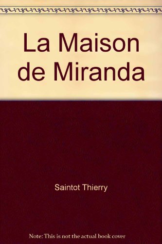 Beispielbild fr La Maison de Miranda zum Verkauf von medimops