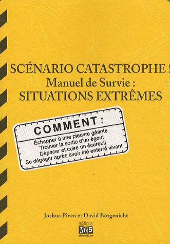 Beispielbild fr Scnario catastrophe zum Verkauf von Chapitre.com : livres et presse ancienne