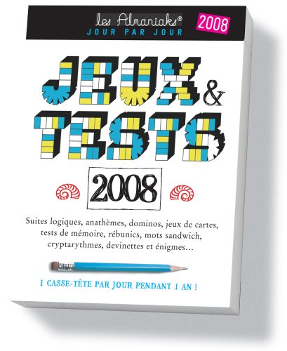 9782351551066: Jeux et Tests 2008