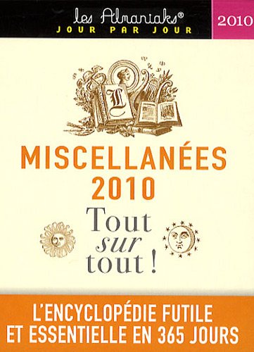 Beispielbild fr Miscellanes 2010 zum Verkauf von RECYCLIVRE