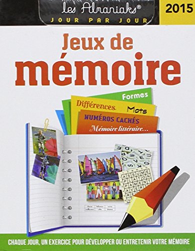 Beispielbild fr ALMANIAK JEUX DE MEMOIRE 2015 zum Verkauf von medimops