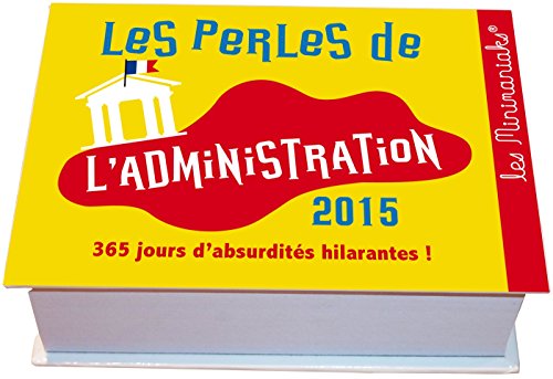 9782351556375: Minimaniak Perles de l'administration 2015