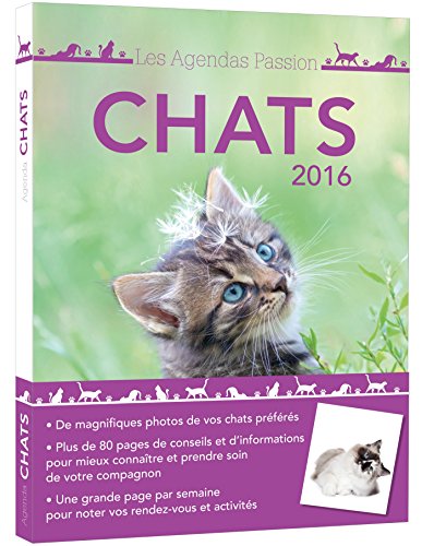 9782351557235: Agenda passion Chats 2016 (MON PETIT AGENDA)