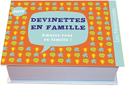 9782351558591: Minimaniak Devinettes en famille 2017: Amusez-vous en famille ! (MINIMANIAKS)