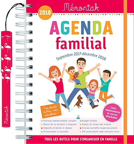 Beispielbild fr Agenda familial Mmoniak 2017-2018 [Calendrier] Collectif et Nesk zum Verkauf von BIBLIO-NET