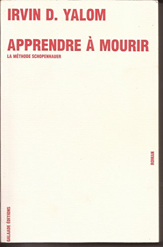 Beispielbild für Apprendre Ã mourir (French Edition) zum Verkauf von Discover Books