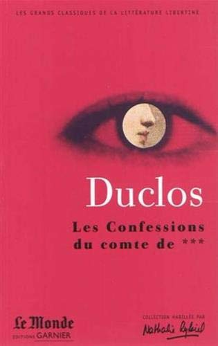 Beispielbild fr Les confessions du Comte *** et histoire de madame de Luz zum Verkauf von Ammareal