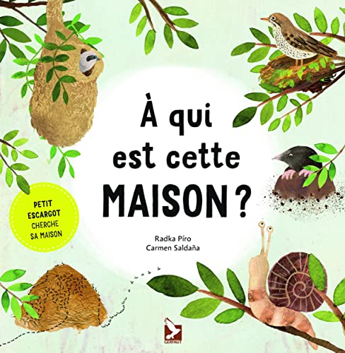 Beispielbild fr A qui est cette maison?: Petit escargot cherche sa maison zum Verkauf von medimops