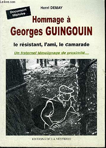 9782351920107: Hommage a Georges Guingouin
