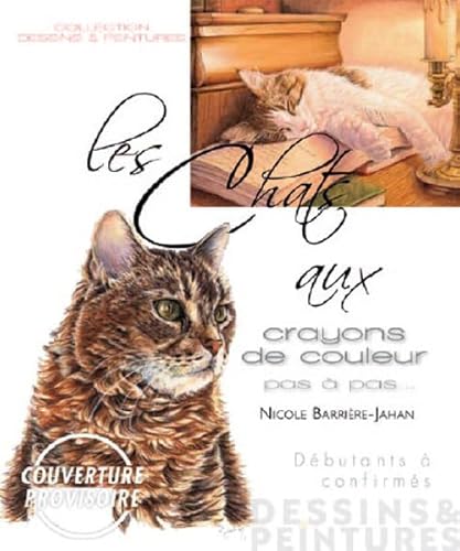 Beispielbild fr Les chats aux crayons de couleur zum Verkauf von medimops