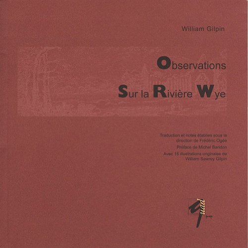 9782353110131: Observations Sur la Rivire Wye