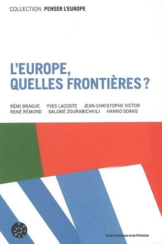 9782353120215: L'Europe : quelles frontires ?: Edition bilingue franais-anglais