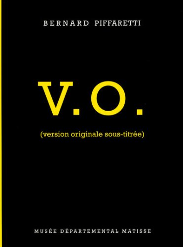 Stock image for V.O. : Version originale sous-titre for sale by Ammareal