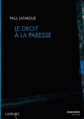 Stock image for Le droit  la paresse for sale by medimops