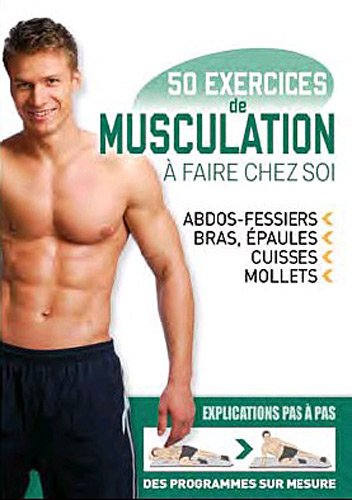 Imagen de archivo de 50 exercices de musculation  faire chez soi a la venta por Ammareal