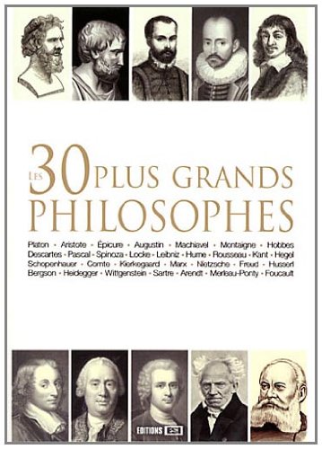 Beispielbild fr Les 30 plus grands philosophes zum Verkauf von Ammareal