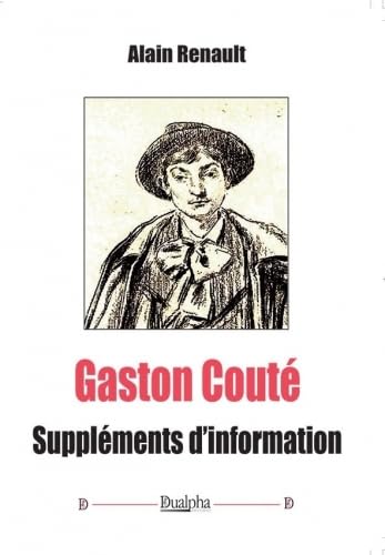 Beispielbild fr Gaston Cout - Supplments d'information zum Verkauf von Gallix