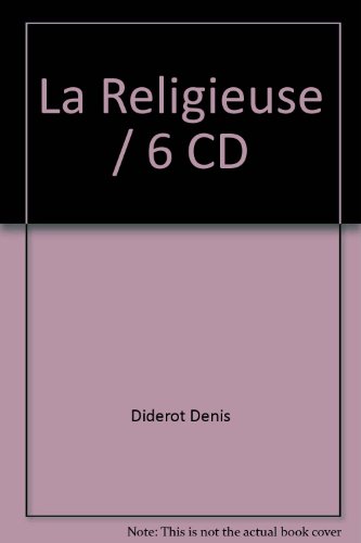 La Religieuse / 6 Cd (LIVRE LU) (French Edition) (9782353830442) by DIDEROT DENIS