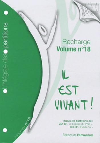 9782353891191: Recharge Intgrale Partitions 18 Il est vivant