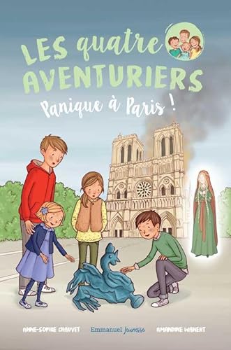 Imagen de archivo de les quatre aventuriers Tome 4 : panique  Paris ! a la venta por Chapitre.com : livres et presse ancienne