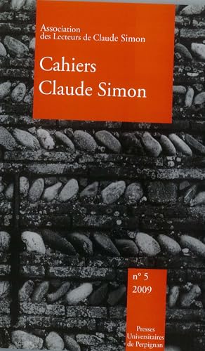 Cahiers claude simon n 5 (9782354120580) by Laurichesse J Y