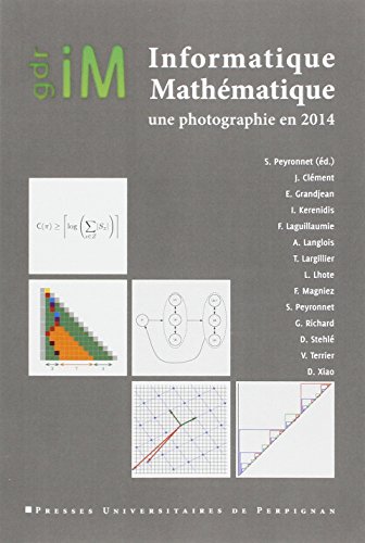 Stock image for Informatique Mathmatique: Une photographie en 2014 Peyronnet, Sylvain; Collectif; Durand, Arnaud et Muller, Jean-Michel for sale by BIBLIO-NET