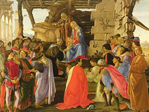 Beispielbild fr CALENDRIER DE L'AVENT L'ADORATION DES MAGES : BOTTICELLI zum Verkauf von Librairie La Canopee. Inc.