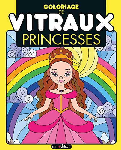 Imagen de archivo de Coloriage de vitraux - Princesses a la venta por medimops