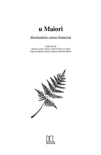 Imagen de archivo de U Maiori : Dizziunriu corsu-francese a la venta por Revaluation Books