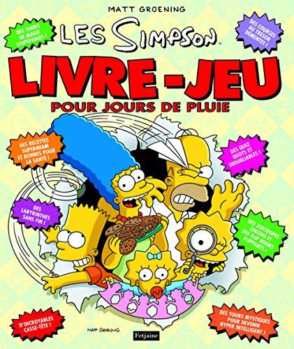 Les Simpson Livre Jeu Pour Jours De Pluie Humour French Edition Abebooks Groening Matt