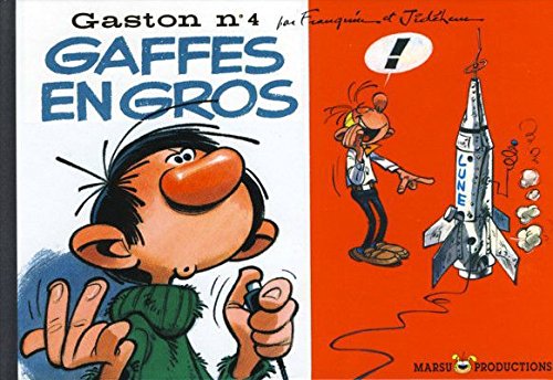 Imagen de archivo de Gaston - tome 4 : Gaffes en gros [Edition Le soir] a la venta por Librairie l'Aspidistra